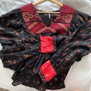 Floral Blouse by Free People